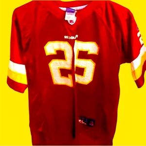NFL Reebok Redskins Portis Jersey  Youth Large 14-16 Red/Yellow/White